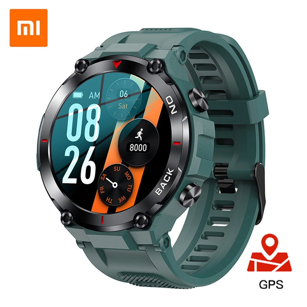 Xiaomi GPS Smart Watch for Men Location Tracking Outdoor Sports Fitness Tracker Super Long Standby Health Monitoring Smartwatch