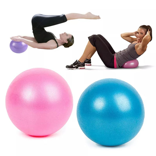 Yoga Ball With Inflatable Straw PVC 25cm