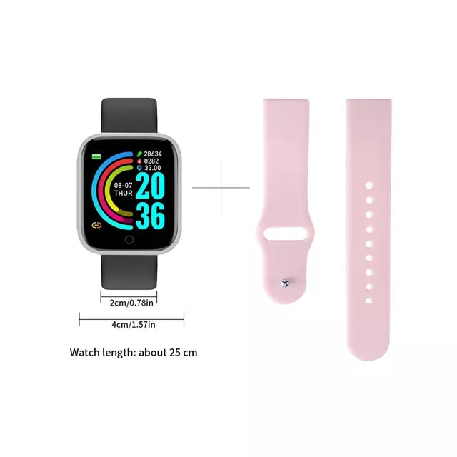 Smart Watch Bluetooth-Compatible Fitness Tracker