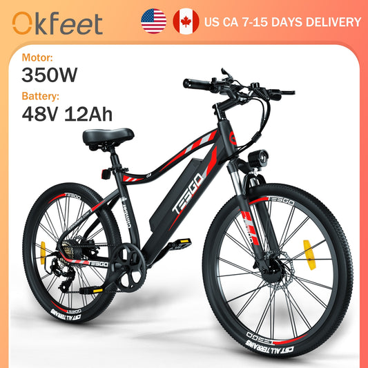 Climber 48V 350W 7-Speed Electric Bike  for Adults