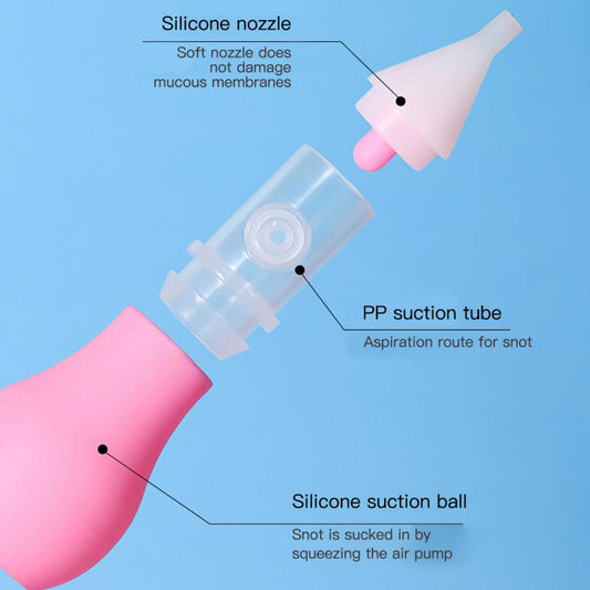 Anti-reverse Flow Baby Nasal Aspirator Nose Cleaner