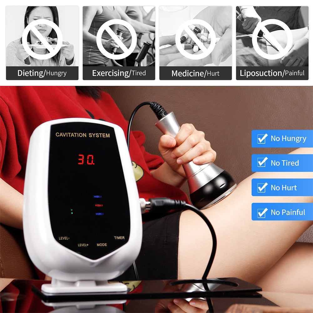 40K Cavitation Ultrasonic Body Slimming Machine