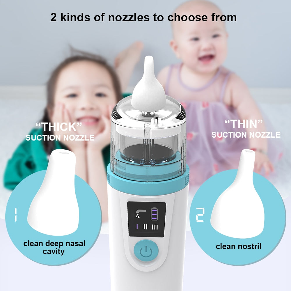 Electric Baby Nasal Aspirator Safe Comfortable Hygienic