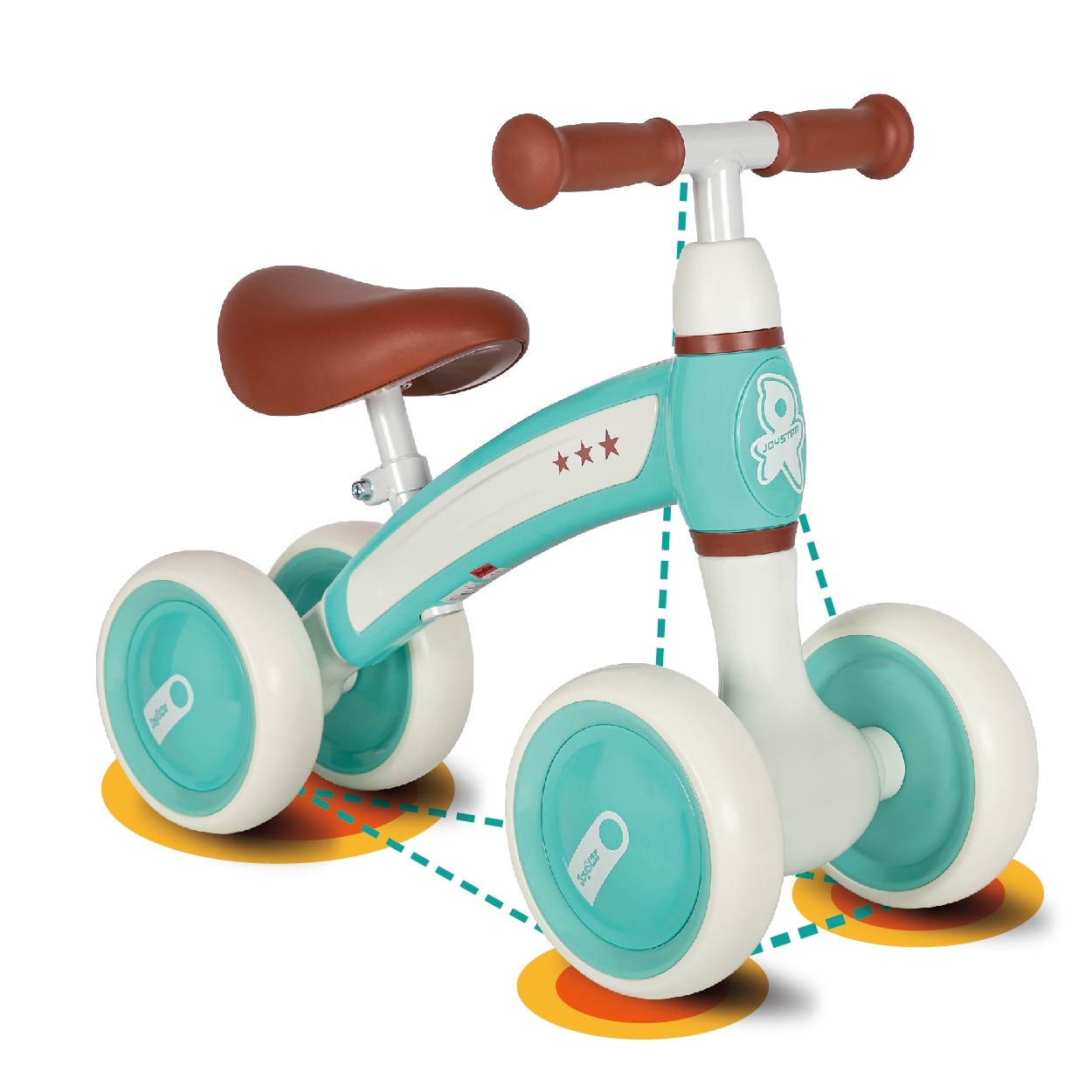 JOYSTAR Baby Balance Toddler Bicycles for 12-36 Months Kids