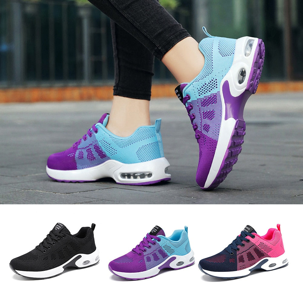 Women Sport Shoes Comfortable Breathable  Running Shoes