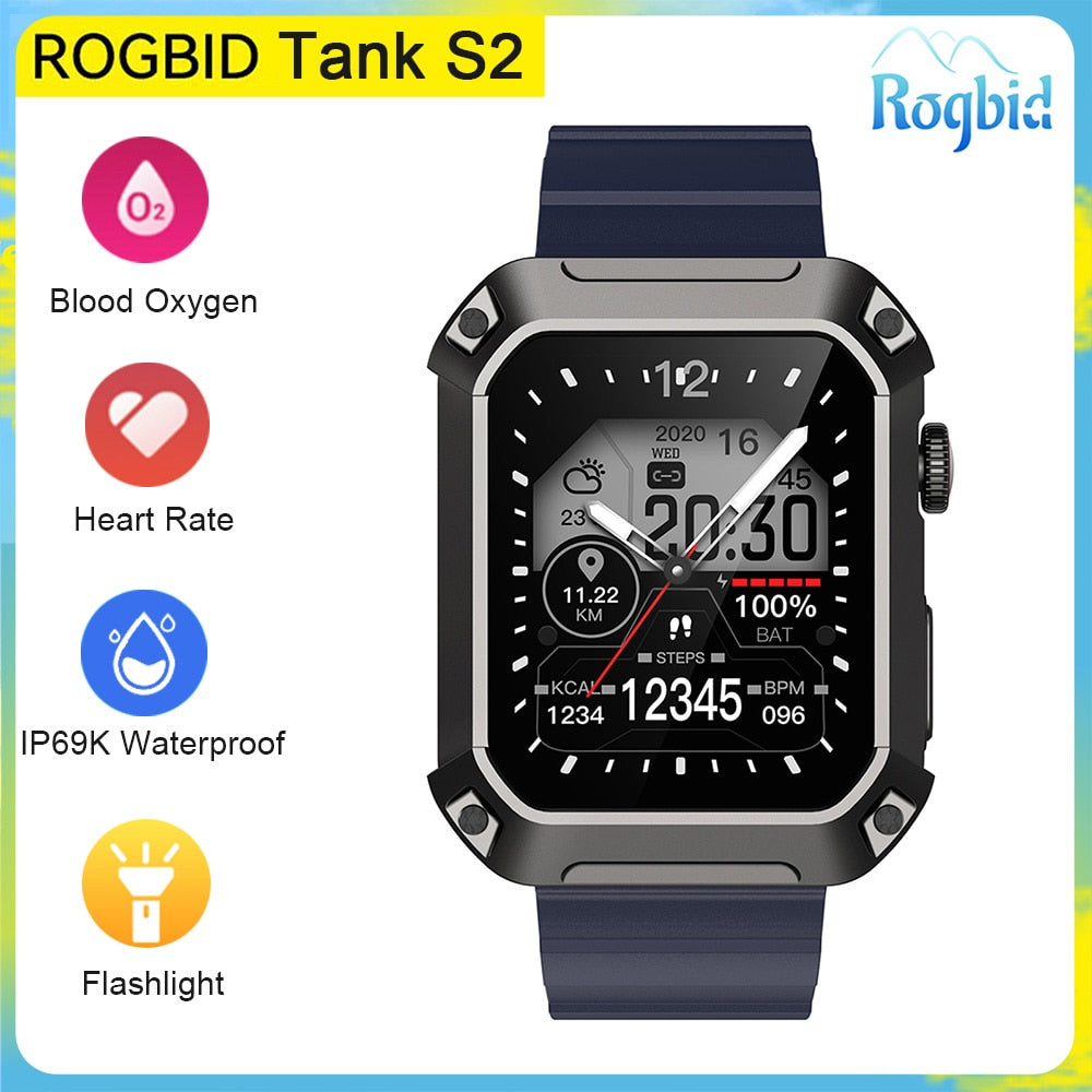 Rogbid Tank S2 Smart Watch 1.83” Fitness Tracker