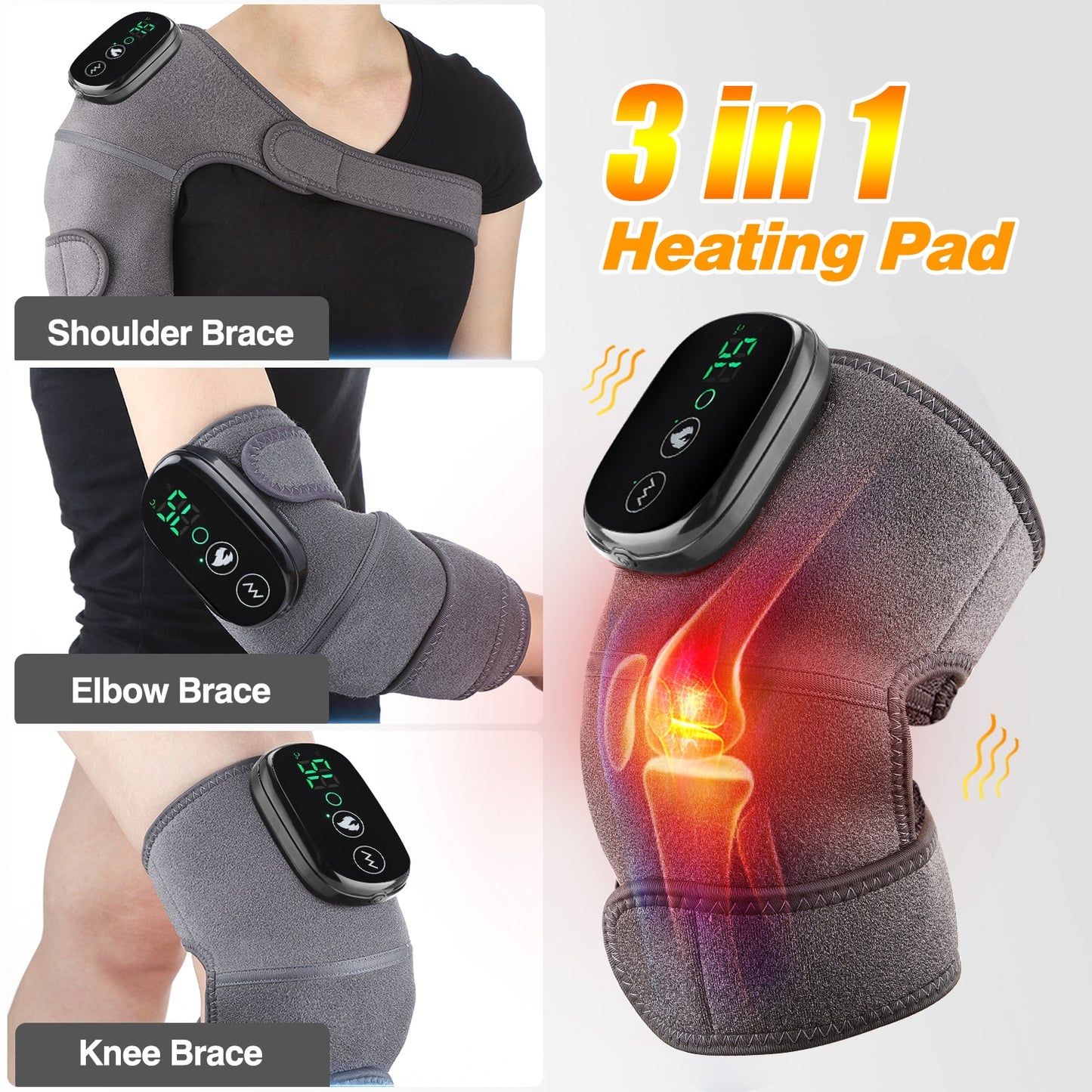 Electric Heating Elbow, Knee, Shoulder, Massage Pain Relief